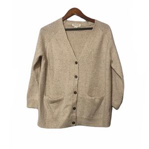Cavalini Wool Blend Button Cardigan
